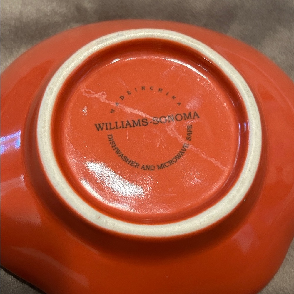 Set of 4 Williams Sonoma Heirloom Tomato Appetizer/Dipping Bowls - Picture 10 of 10